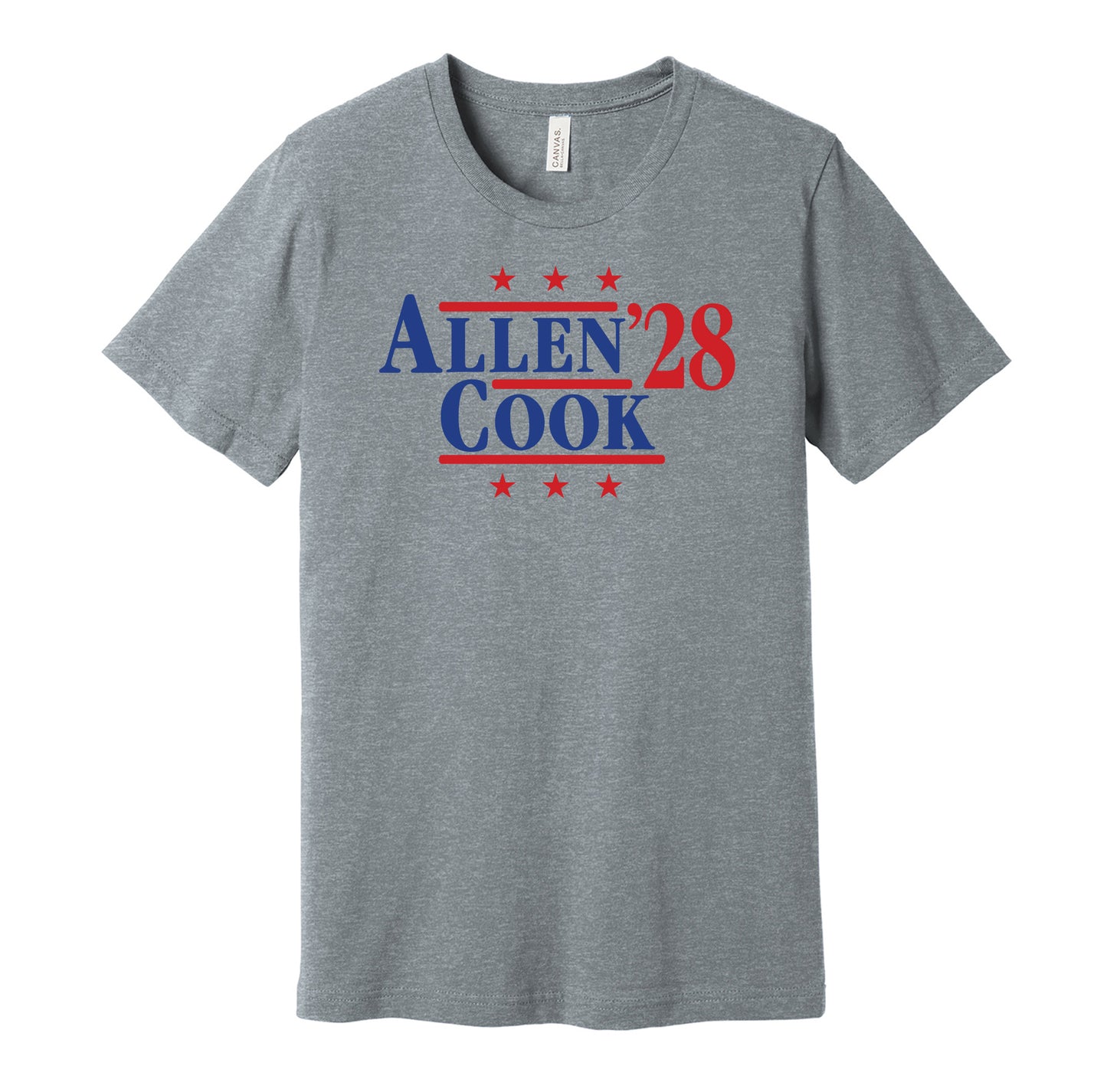 josh allen james cook '28 for president 2028 buffalo bills grey shirt election parody 2026 season mafia gameday tee