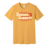 len dawson garrett 1970 chiefs retro throwback gold shirt