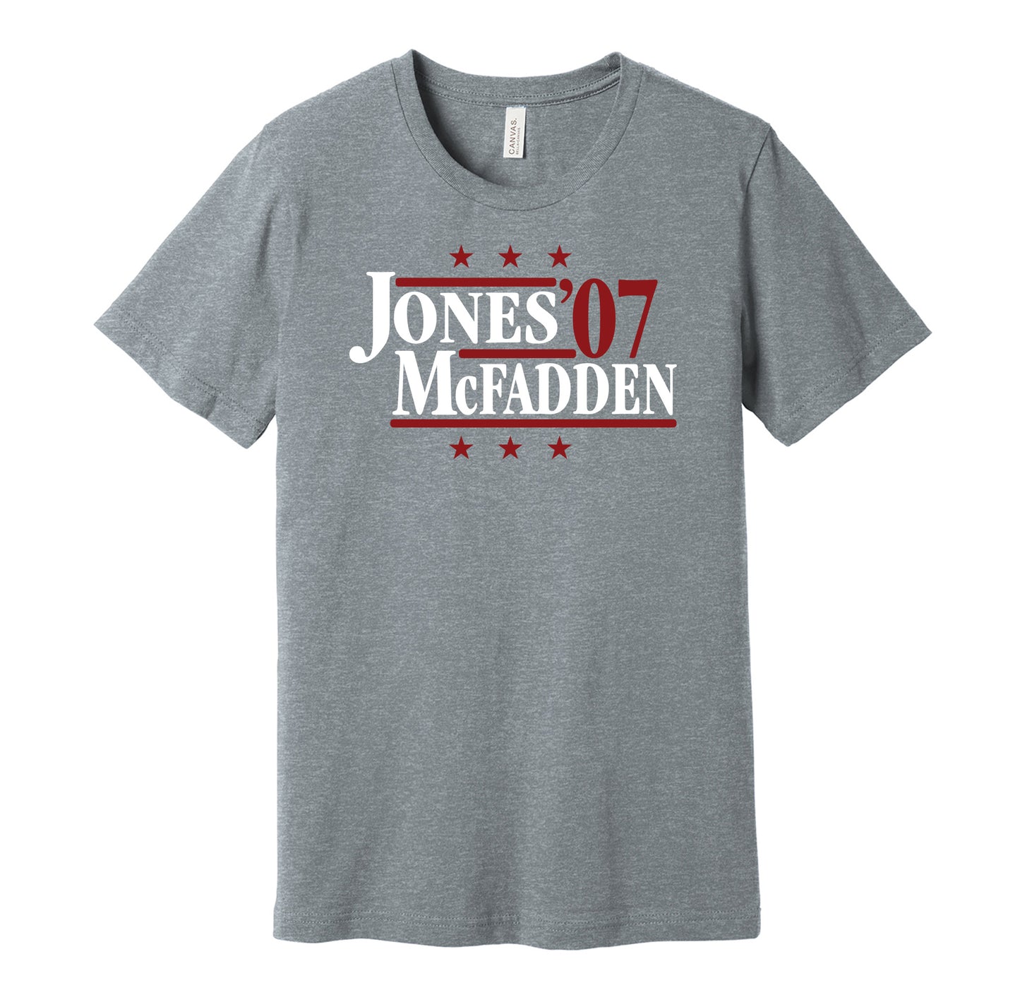 jones darren mcfadden 2007 arkansas razorbacks hogs grey shirt
