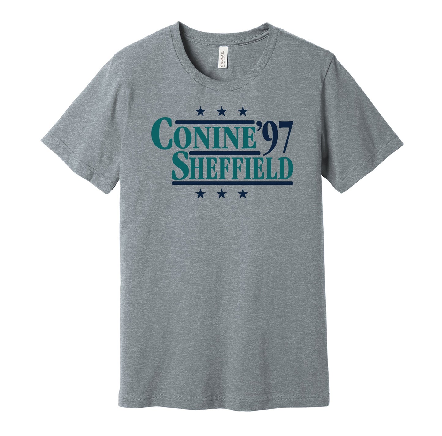 conine sheffield marlins retro throwback grey tshirt