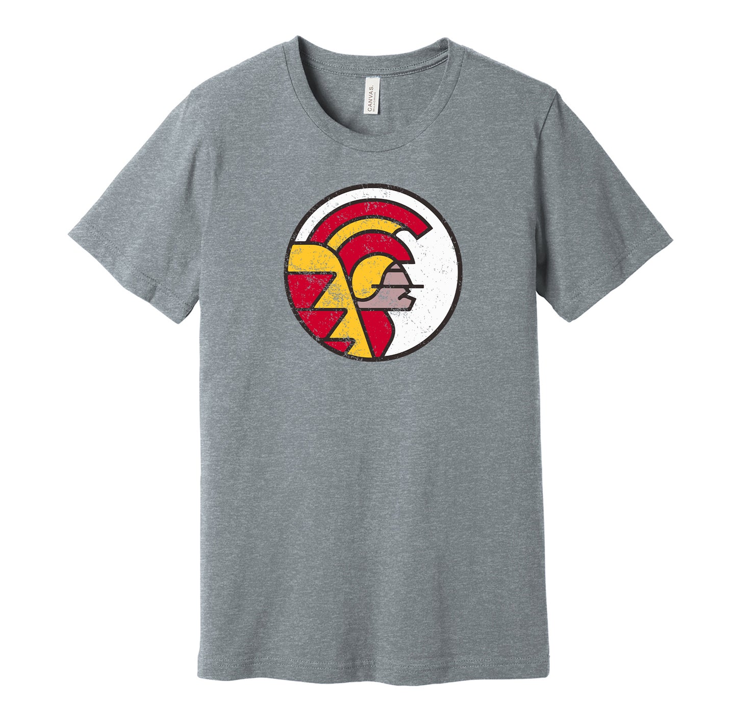 the hawaiians football wfl retro throwback grey shirt