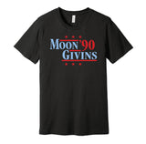 moon givins oilers 1990 retro throwback black tshirt