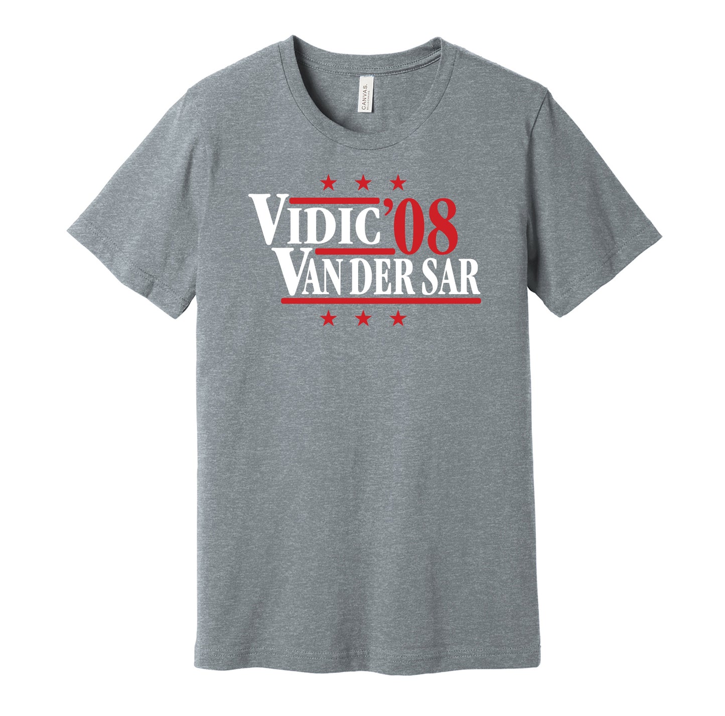 vidic van der sar 2008 manchester united fc grey shirt