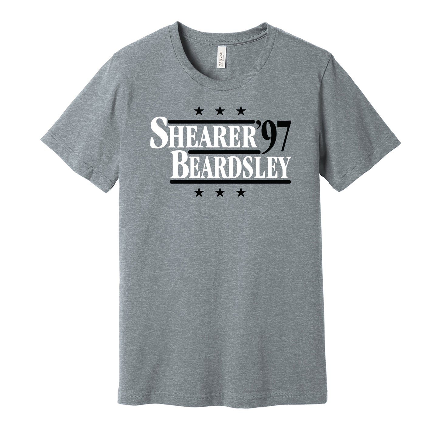 alan shearer beardsley 1997 newcastle united fc grey shirt
