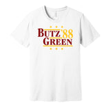 dave butz darrell green 1988 washington redskins white shirt