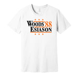 woods esiason 1988 bengals retro throwback white tshirt