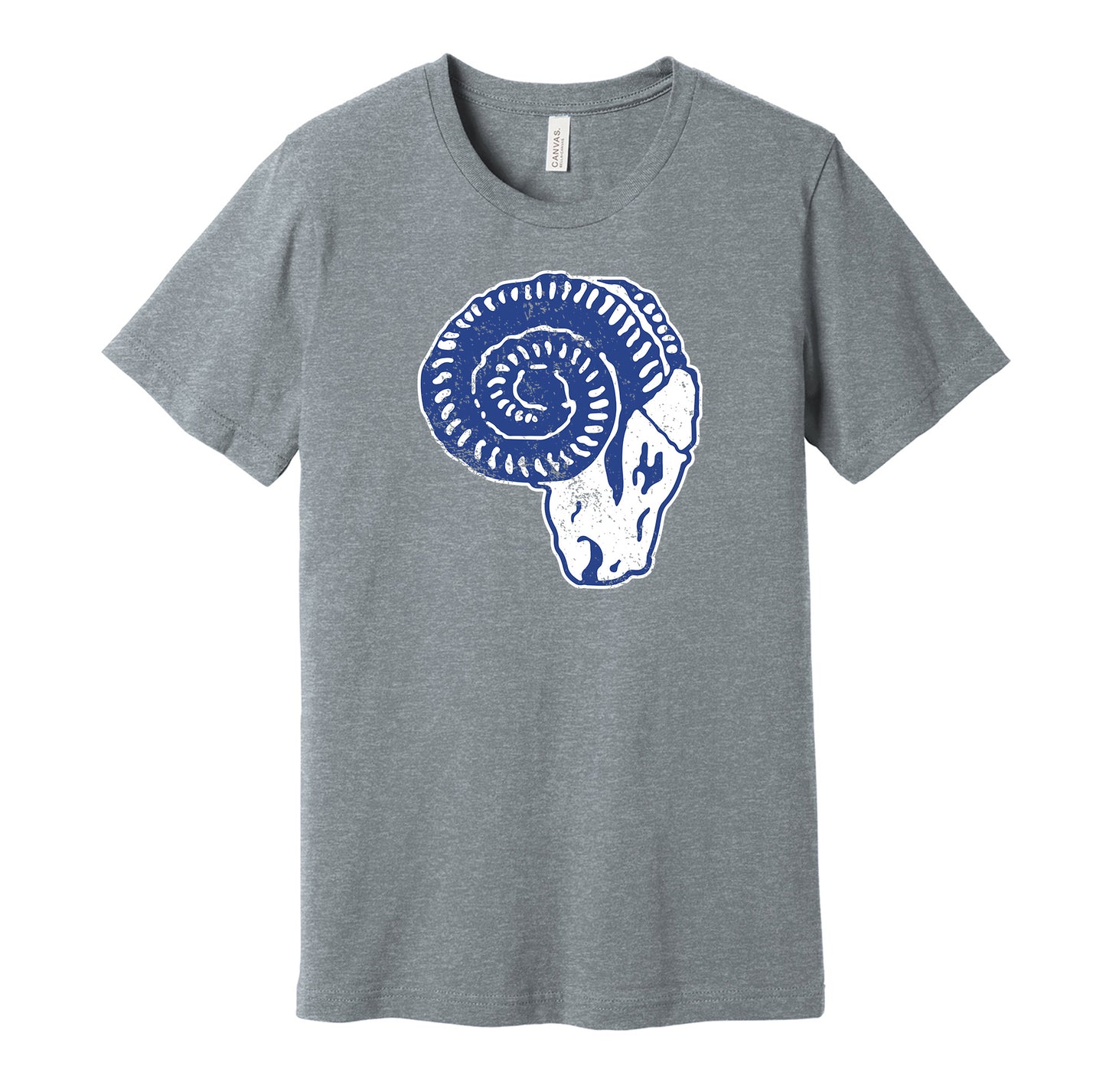 cleveland rams 1930s retro throwback grey shirt