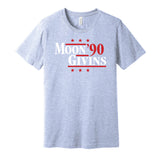 moon givins oilers 1990 retro throwback blue tshirt
