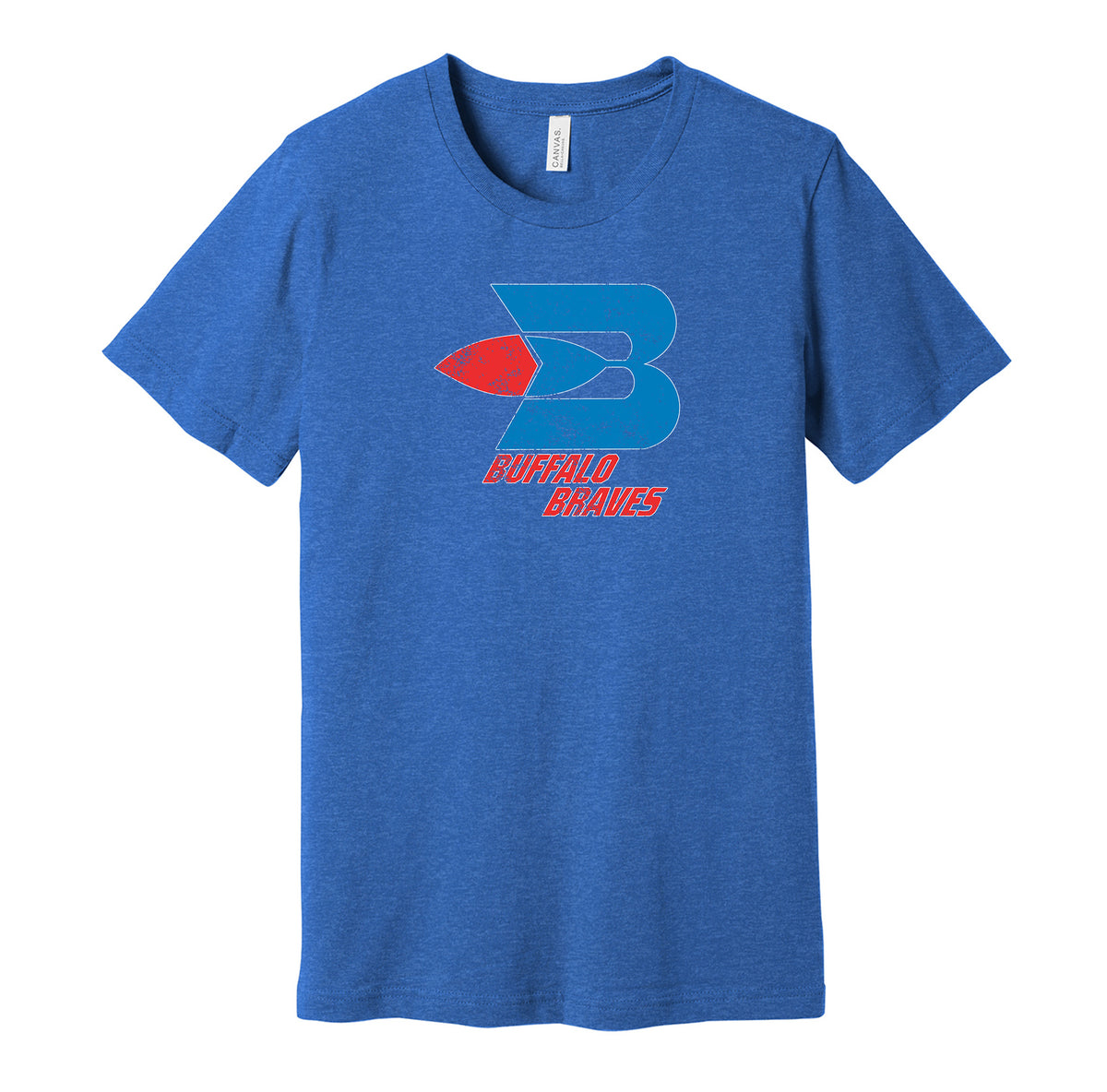 Buffalo Braves Distressed Logo Shirt - Defunct Basketball Team - Hyper Than  Hype – Hyper Than Hype Shirts