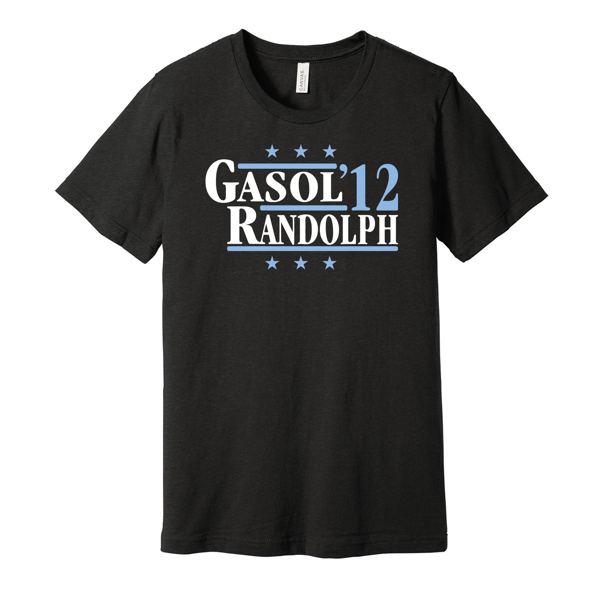 marc gasol zach randolph for president 2024 memphis grizzlies retro throwback black shirt