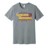 garland mitchell '28 for president 2028 cleveland cavaliers fan election parody grey shirt