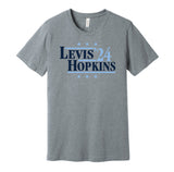 will levis deandre hopkins for president 2024 tennessee titans grey shirt