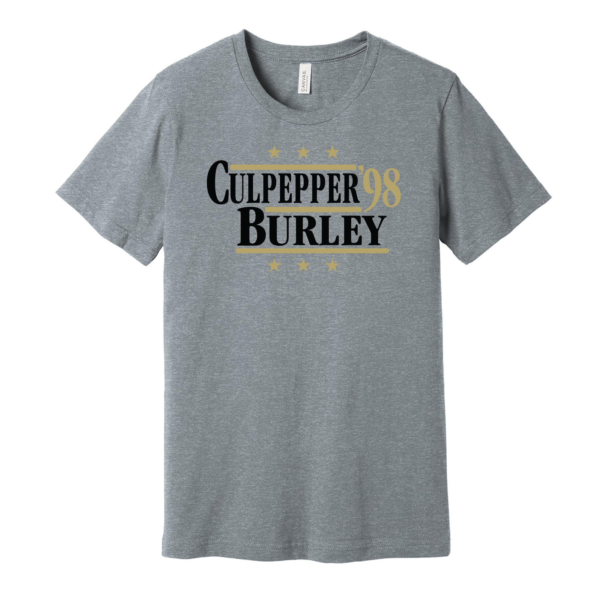 daunte culpepper burley '98 for president 1998 ucf central florida knights fan election campaign parody grey shirt