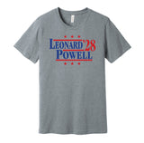 kawhi leonard powell '28 for president 2028 los angeles clippers fan election parody grey shirt