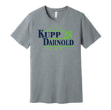 kupp darnold '28 for president 2028 seattle seahawks fan election parody grey shirt
