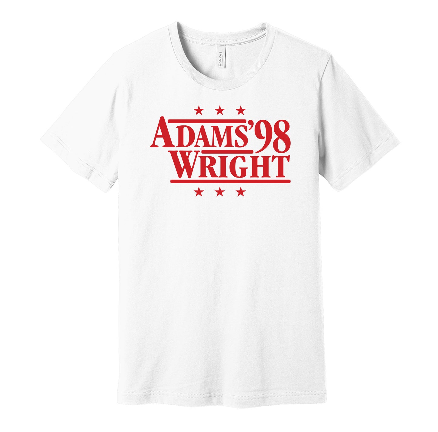 tony adams ian right '98 1998 arsenal gunners fan white political parody shirt tee