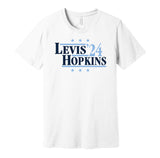 will levis deandre hopkins for president 2024 tennessee titans white shirt