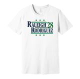 cal raleigh rodriguez '28 for president 2028 seattle marines fan election parody white shirt