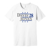 davis jones '28 for president dallas mavericks fan election parody grey shirt