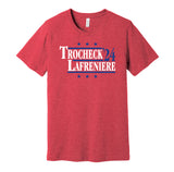trocheck alexis lafreniere for president 2024 new york rangers red shirt