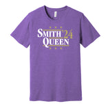 roquan smith patrick queen for president 24 2024 baltimore ravens purple shirt