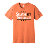 selanne niedermayer 2007 ducks retro throwback orange tshirt