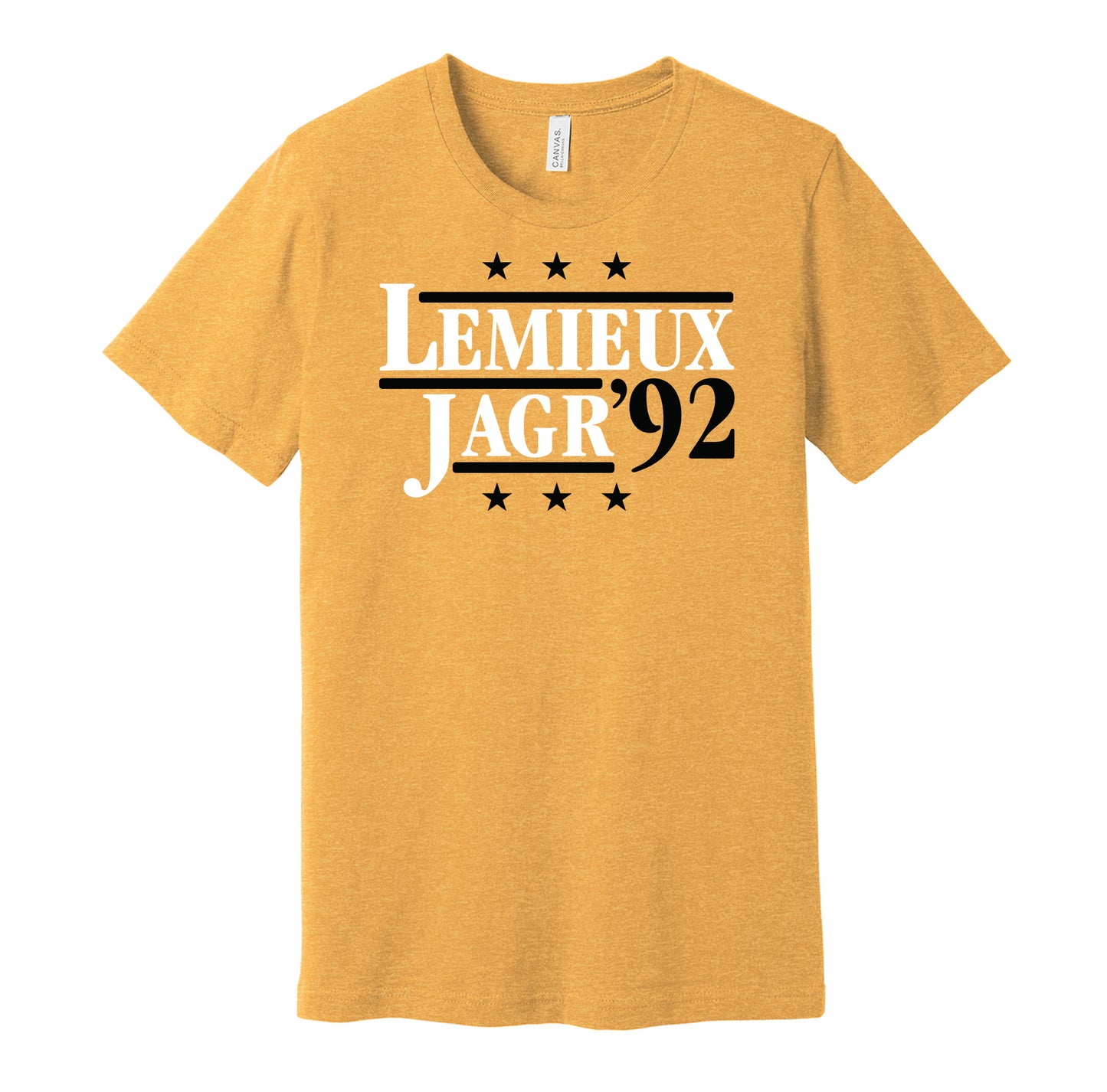 Lemieux & Jagr '92 - Pittsburgh Penguins Retro Campaign Shirt