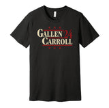 zac gallen corbin carroll for president 2024 arizona diamondbacks fan black shirt
