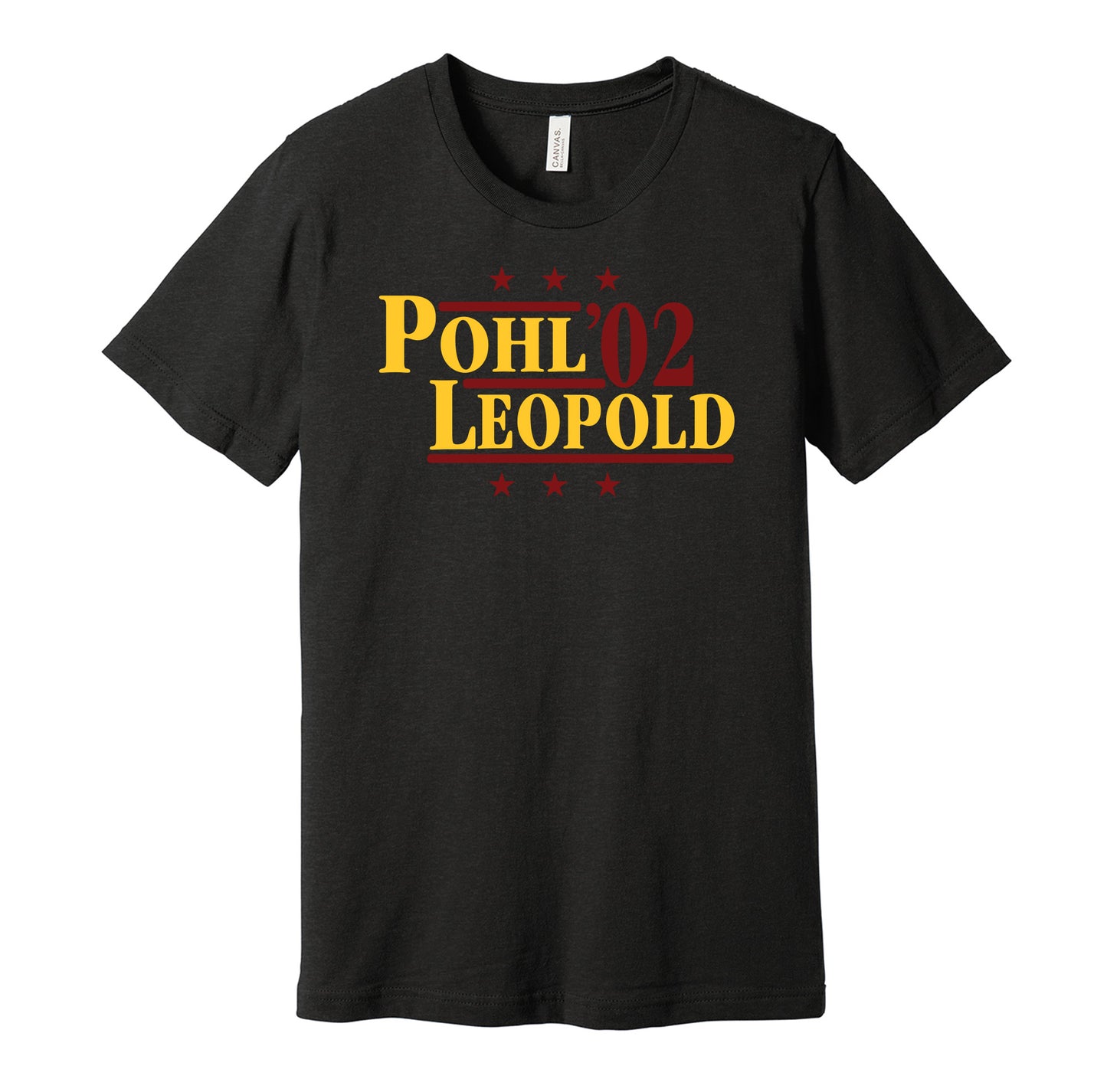 Pohl & Leopold '02 - Minnesota Golden Gophers Retro Campaign Shirt