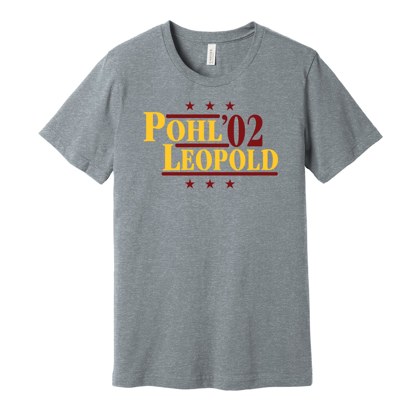 Pohl & Leopold '02 - Minnesota Golden Gophers Retro Campaign Shirt