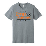 cowser rutschman '28 for president 2028 baltimore orioles fan election parody grey shirt