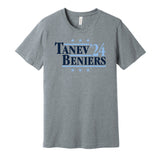 brandon tanev beniers for president 2024 seattle kraken grey shirt