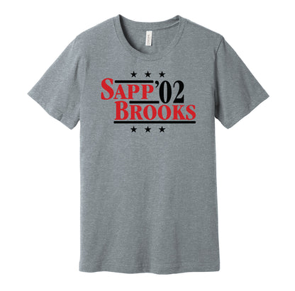 Sapp & Brooks '02 - Tampa Bay Buccaneers Retro Campaign Shirt