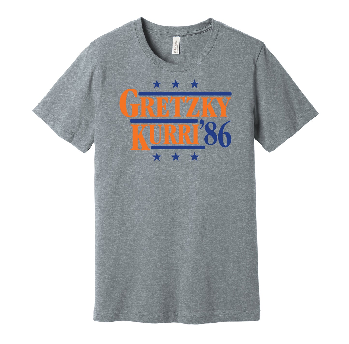 Gretzky & Kurri '86 - Edmonton Oilers Retro Campaign Shirt