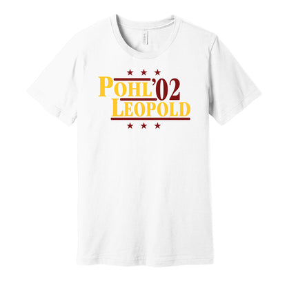 Pohl & Leopold '02 - Minnesota Golden Gophers Retro Campaign Shirt