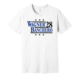 wagner banchero '28 for president 2028 orlando magic fan election parody white shirt