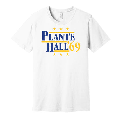 Plante & Hall '69 - St Louis Blues Retro Campaign Shirt