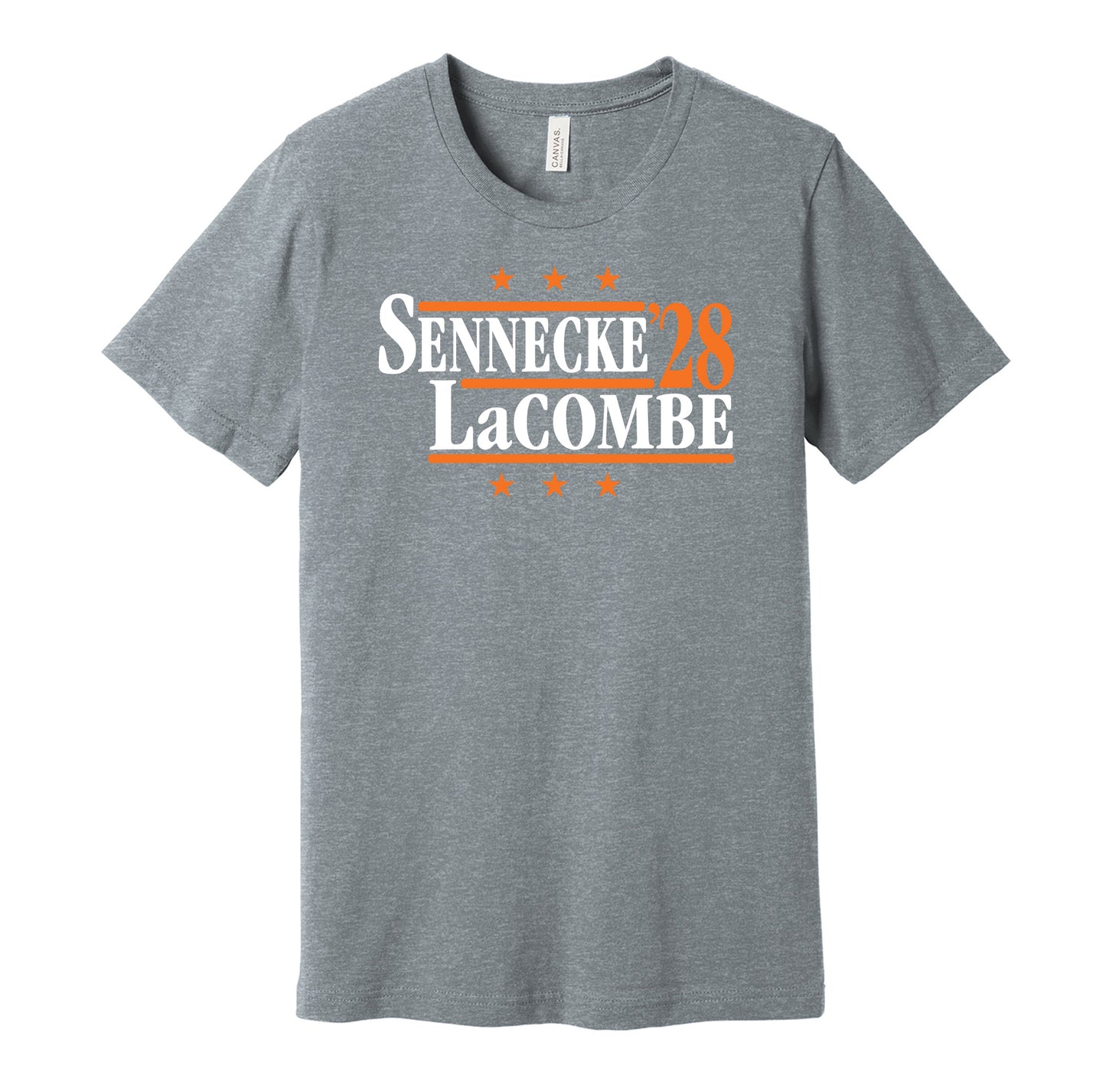 Sennecke & LaCombe '28 - Anaheim Ducks Retro Campaign Shirt