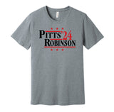 kyle pitts bijan robinson for president 2024 atlanta falcons grey shirt