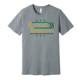 rantanen robertson '28 for president 2028 dallas stars grey shirt gameday tee