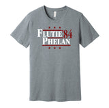 hail flutie phelan '84 for president 1984 boston college eagles fan election campaign parody grey shirt