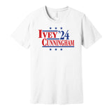 jaden ivey cade cunningham for president 2024 detroit pistons retro throwback white shirt