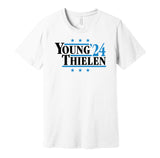 bryce young thielen for president 2024 carolina panthers white shirt