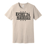 eichel and marchessault for president 2024 las vegas golden knights gold shirt