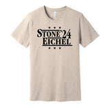 mark stone jack eichel for president 2024 vegas golden knights tan shirt