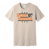 selanne niedermayer 2007 ducks retro throwback tan tshirt