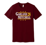 garland mitchell '28 for president 2028 cleveland cavaliers fan election parody red shirt