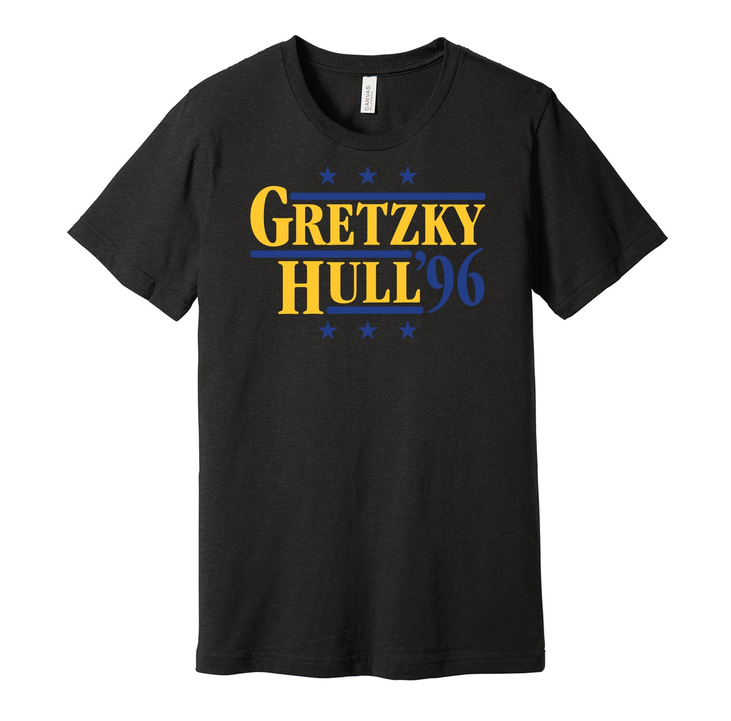 Gretzky & Hull '96 - St Louis Blues Retro Campaign Shirt