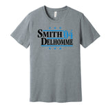 Smith & Delhomme '04 - Carolina Football Legends Political Campaign Parody T-Shirt - Hyper Than Hype Shirts