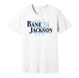 desmond bane jaren jackson for president 2024 memphis grizzlies retro throwback white shirt